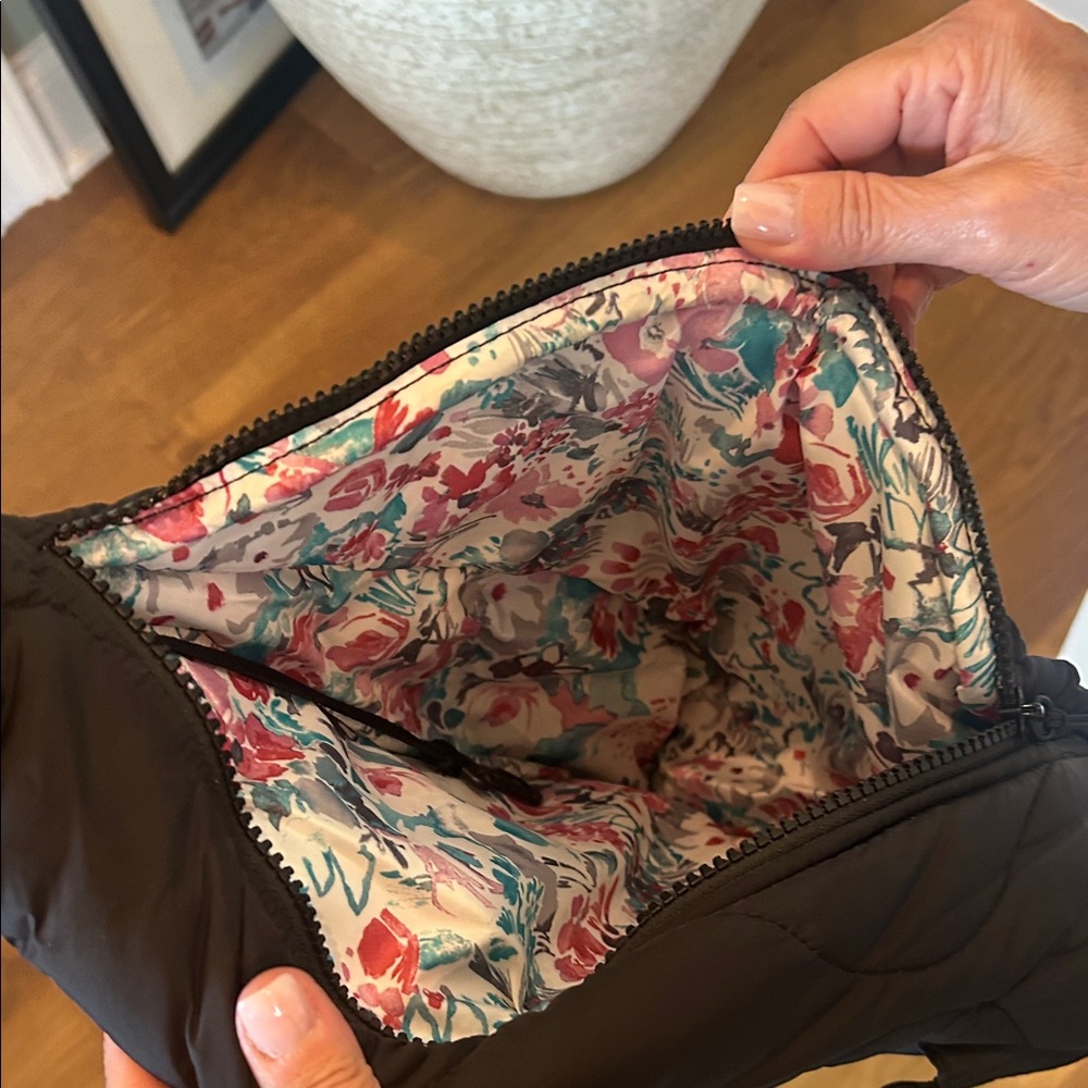 Vera Bradley Black Quilted Backpack - Picture 3 of 3